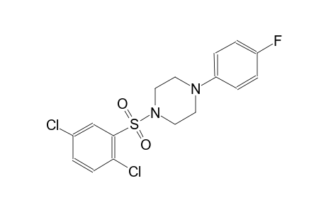 1-[(2,5-dichlorophenyl)sulfonyl]-4-(4-fluorophenyl)piperazine