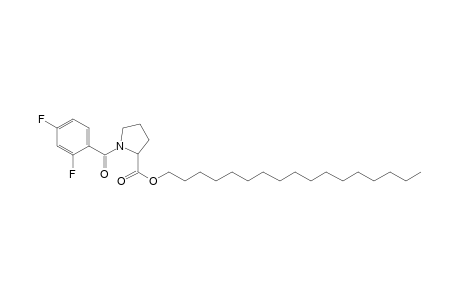 L-Proline, N-(2,4-difluorobenzoyl)-, heptadecyl ester