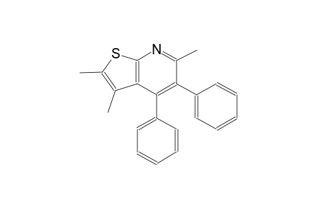 2,3,6-trimethyl-4,5-diphenylthieno[2,3-b]pyridine