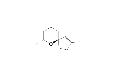 (R*,R*)-2,7-Dimethyl-6-oxaspiro[4.5]dec-1-ene