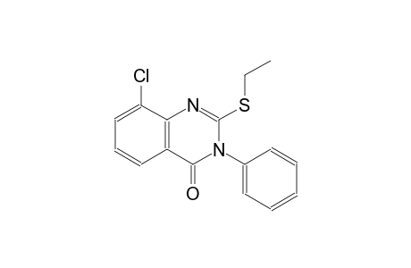 4(3H)-quinazolinone, 8-chloro-2-(ethylthio)-3-phenyl-