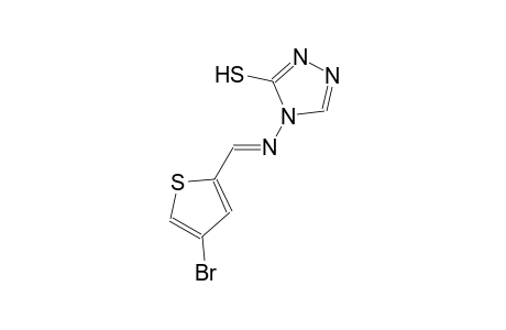 4-{[(E)-(4-bromo-2-thienyl)methylidene]amino}-4H-1,2,4-triazole-3-thiol