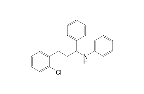 N-(3-(2-Chlorophenyl)-1-phenylpropyl)aniline