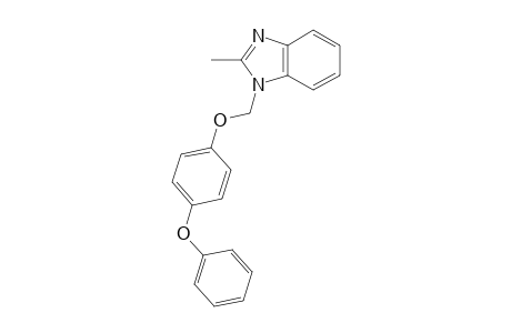 1H-Benzimidazole, 2-methyl-1-[(4-phenoxyphenoxy)methyl]-