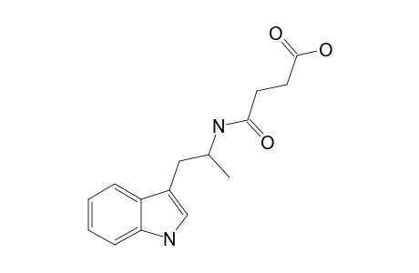 4-[[2-(1H-indol-3-yl)-1-methyl-ethyl]amino]-4-keto-butyric acid