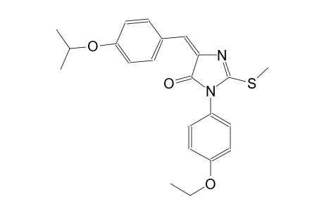 4H-imidazol-4-one, 3-(4-ethoxyphenyl)-3,5-dihydro-5-[[4-(1-methylethoxy)phenyl]methylene]-2-(methylthio)-, (5E)-