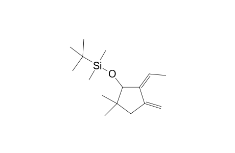 (Z)-[(2,2-Dimethyl-4-4-methylene-5-ethylidenecyclopentyl)oxy](1,1,dimethylethyl)dimethylsilane