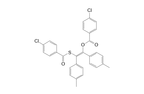 (Z)-.alpha.-(4-Chlorobenzoyloxy)-.beta.-(4-chlorobenzoylthio)-4,4'-dimethylstilbene
