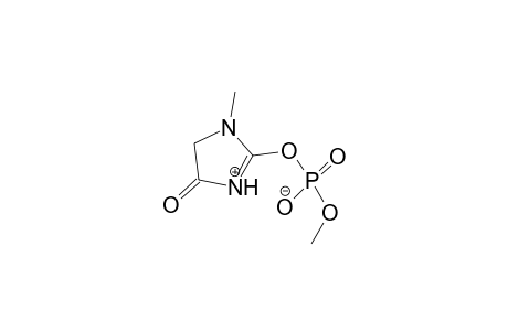 1-Methyl-2-[(methoxyphosphinyl)oxy]imidazolin-4(5H)-one