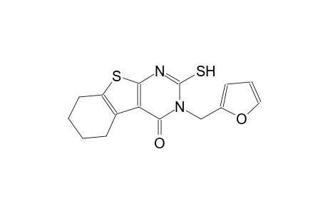 3-(2-furylmethyl)-2-sulfanyl-5,6,7,8-tetrahydro[1]benzothieno[2,3-d]pyrimidin-4(3H)-one
