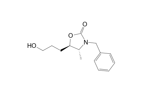 (4R,5R)-3-Benzyl-5-(3'-hydroxypropyl)-4-methyl-2-oxazolidinone