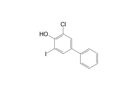 3-Chloro-5-iodobiphenyl-4-ol