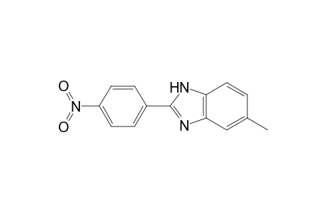 5-Methyl-2-(4-nitrophenyl)-1H-benzimidazole