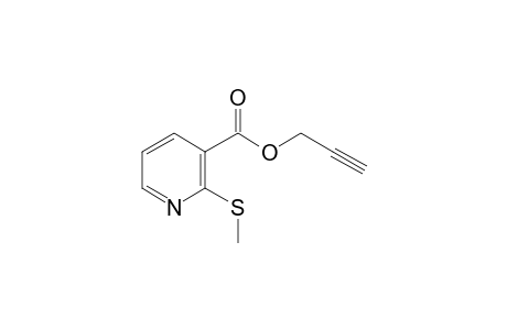 2-Methylsulfanyl-nicotinic acid prop-2-ynyl ester