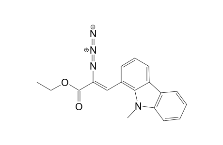 (Z)-2-azido-3-(9-methyl-1-carbazolyl)-2-propenoic acid ethyl ester