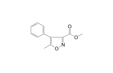 5-methyl-4-phenyl-isoxazole-3-carboxylic acid methyl ester