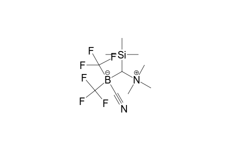 2-Azonia-4-boratapentane, 2,2-dimethyl-3-trimethylsilyl-4-trifluoromethyl-4-cyano-5,5,5-trifluoro-