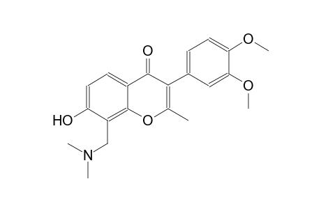 4H-1-benzopyran-4-one, 3-(3,4-dimethoxyphenyl)-8-[(dimethylamino)methyl]-7-hydroxy-2-methyl-