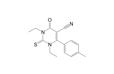 5-Cyano-1,3-diethyl-6-(4-methylphenyl)-2-thiouracil