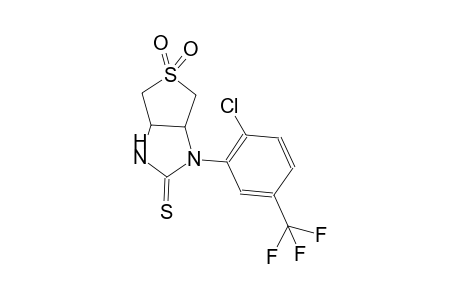 1-[2-chloro-5-(trifluoromethyl)phenyl]tetrahydro-1H-thieno[3,4-d]imidazole-2(3H)-thione 5,5-dioxide