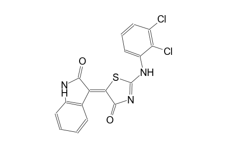 2H-indol-2-one, 3-(2-[(2,3-dichlorophenyl)amino]-4-oxo-5(4H)-thiazolylidene)-1,3-dihydro-, (3Z)-