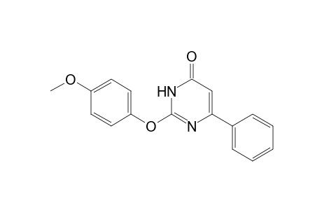 2-(4-Methoxyphenoxy)-6-phenyl-1H-pyrimidin-4-one