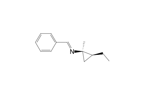 cis-N-(Benzylidene)-2-ethyl-1-methylcyclopropylamine