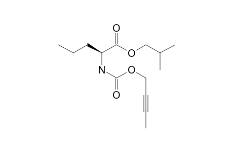 L-Norvaline, N-(but-2-yn-1-yloxycarbonyl)-, isobutyl ester