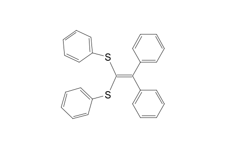 Benzene, 1,1'-[bis(phenylthio)ethenylidene]bis-