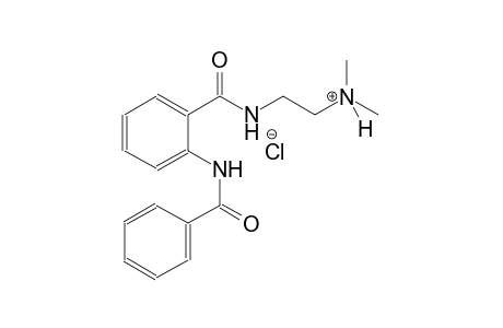 ethanaminium, 2-[[2-(benzoylamino)benzoyl]amino]-N,N-dimethyl-, chloride