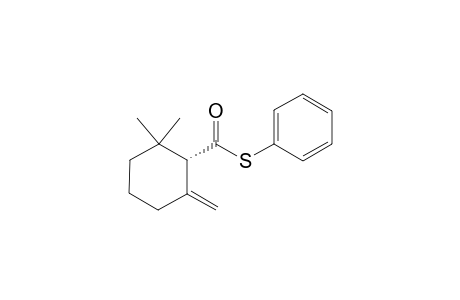 S-Phenyl 2,2-dimethyl-6-methylidenecyclohexane-1-carbothioate