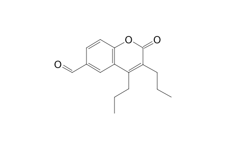 2-Oxo-3,4-dipropyl-2H-chromene-6-carbaldehyde