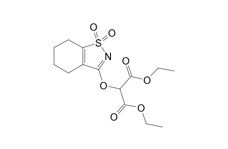 4,5-TETRAMETHYLENE-3-BIS-(ETHOXYCARBONYL)-METHOXYISOTHIAZOLE-1,1-DIOXIDE