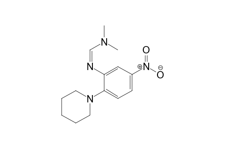 Methanimidamide, N,N-dimethyl-N'-[5-nitro-2-(1-piperidinyl)phenyl]-