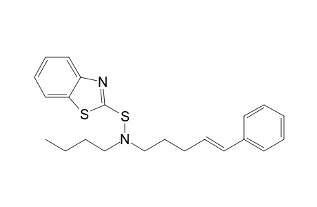 N-Butyl-N-(5-phenyl-4-pentenyl)-2-benzothiazolesulfenamide