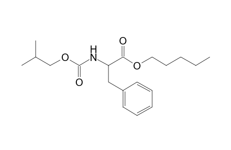 l-Phenylalanine, N-isobutoxycarbonyl-, pentyl ester