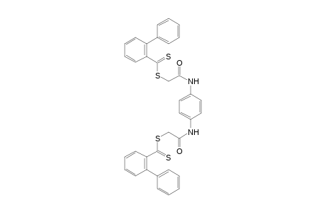 D,L-N,N'-(1,4-phenylene)-bis{2-phenyl-2-[(thiobenzoyl)thio]acetamide