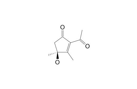 2-ACETYL-4-HYDROXY-3,4-DIMETHYLCYCLOPENT-2-ENONE