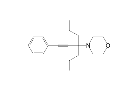 4-(3-phenyl-1,1-dipropyl-prop-2-ynyl)morpholine
