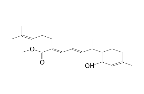 2,4-HEPTADIENOIC ACID, 6-(2-HYDROXY-4-METHYL-3-CYCLOHEXEN-1-YL)-2-(4-METHYL-3-PENTENYL)-METHYL ESTER