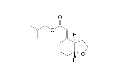 trans-2-(E)-[(2'-Methyl)(propyloxycarbonylmethylidene]-7-oxabicyclo[4.3.0]nonane