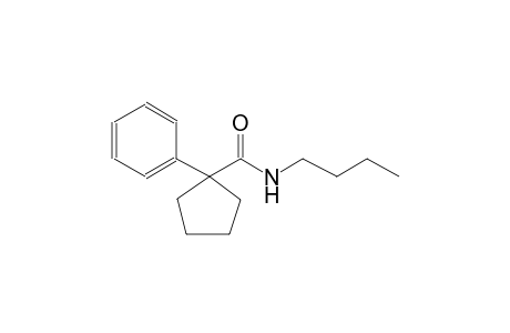 N-butyl-1-phenylcyclopentanecarboxamide
