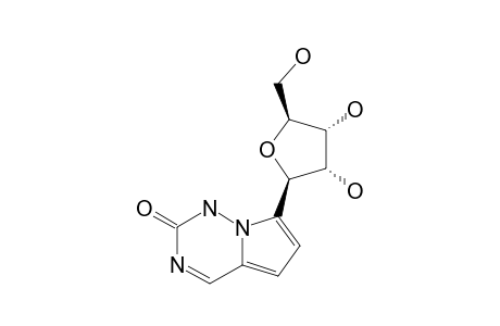 2-OXO-7-(BETA-D-RIBOFURANOSYL)-PYRROLO-[1,2-F]-1,2,4-TRIAZINE