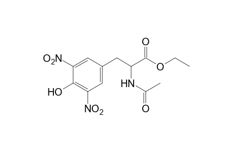 N-acetyl-3,5-dinitro-L-tyrosine, ethyl ester