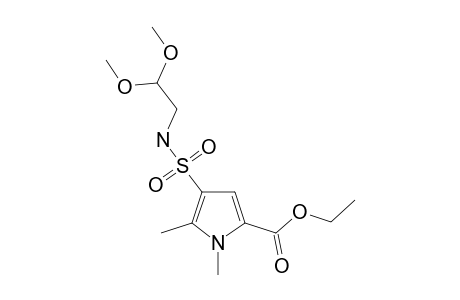 ETHYL_1,2-DIMETHYL-3-(DIMETHOXYETHYL)-AMINOSULFONYLPYRROLE-5-CARBOXYLATE