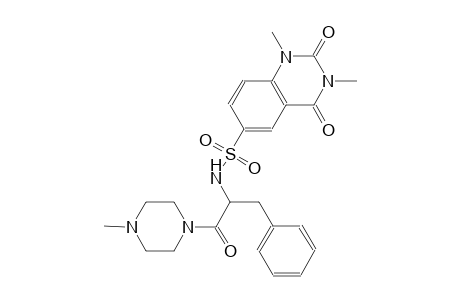 6-quinazolinesulfonamide, 1,2,3,4-tetrahydro-1,3-dimethyl-N-[2-(4-methyl-1-piperazinyl)-2-oxo-1-(phenylmethyl)ethyl]-2,4-dioxo-
