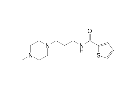 N-[3-(4-methyl-1-piperazinyl)propyl]-2-thiophenecarboxamide