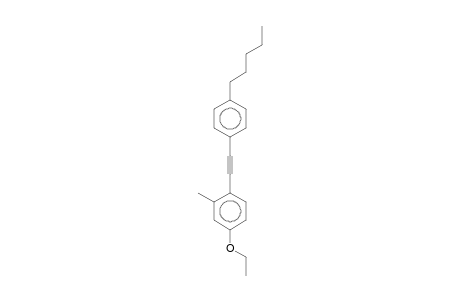 1-[2-(4-amylphenyl)ethynyl]-4-ethoxy-2-methyl-benzene