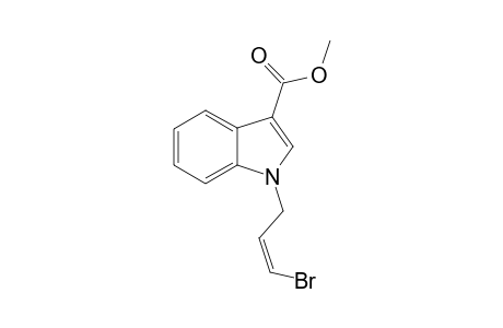 Methyl [(Z)-1-(3-Bromo-2-propenyl)-1H-indole-3-carboxylate