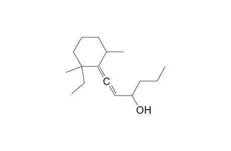 1-(2-Ethyl-2,6-dimethyl-cyclohexylidene)hex-1-en-3-ol